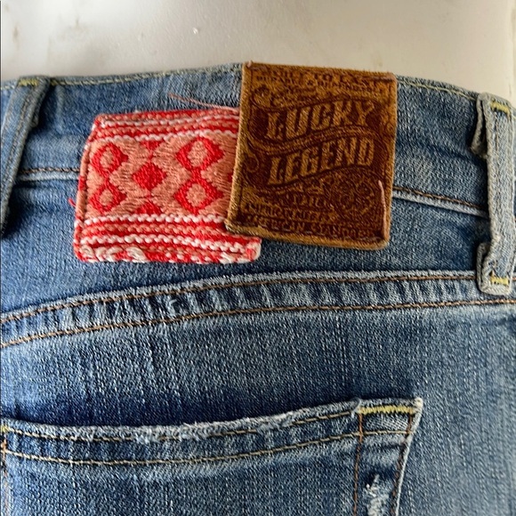 Lucky Legend Blue Denim Women's Jeans Size 00 -24 Gently Worn! - Picture 4 of 6